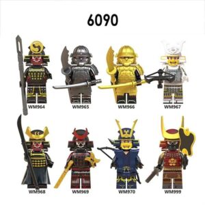 Japanese Samurai Minifigures WM6090 WM BLOCKS Compatible LEGO