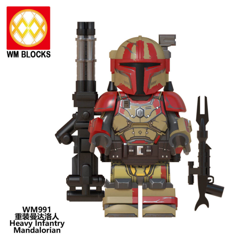 Star Wars The Mandalorian Reloaded Minifigures WM991 STAR WARS Minfigs WM BLOCKS Compatible LEGO