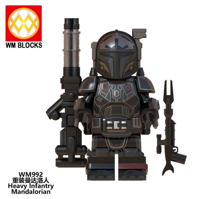 Star Wars The Mandalorian Reloaded Minifigures WM992 STAR WARS Minfigs WM BLOCKS Fit Lego