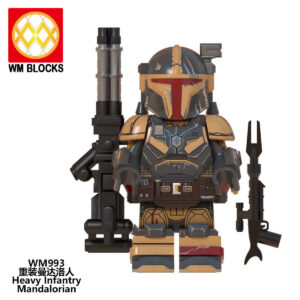 Star Wars The Mandalorian Reloaded Minifigures WM993 STAR WARS Minfigs WM BLOCKS Compatible LEGO
