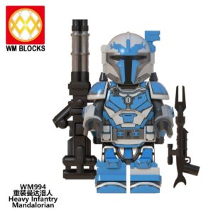 Star Wars The Mandalorian Reloaded Minifigures WM994 STAR WARS Minfigs WM BLOCKS Fit Lego