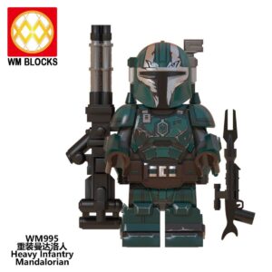Star Wars The Mandalorian Reloaded Minifigures WM995 STAR WARS Minfigs WM BLOCKS Compatible LEGO