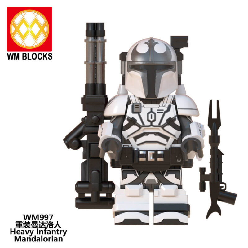 Star Wars The Mandalorian Reloaded Minifigures WM997 STAR WARS Minfigs WM BLOCKS Compatible LEGO