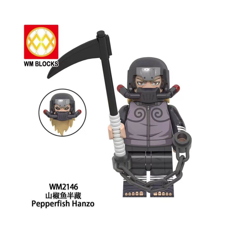 Naruto Mifune Danzo Shimura Minifigures WM2146