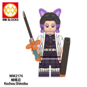 Demon Slayer Kamado Tanjirou Kochou Shinobu Minifigures WM2174