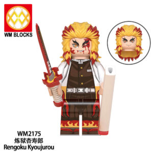 Demon Slayer Kamado Tanjirou Kochou Shinobu Minifigures WM2175