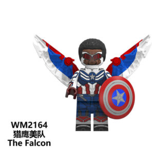 Super Hero Winter Soldier The Falcon Minifigures Fit Lego WM2164
