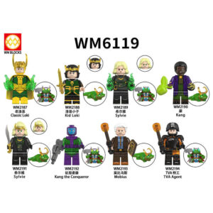 Super Hero Kang the Conqueror Minifigures Compatible LEGO WM6119