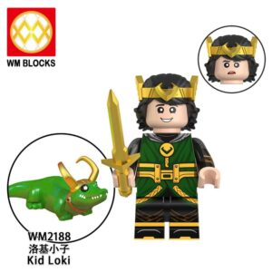Super Hero Kang the Conqueror Minifigures Compatible LEGO WM2188