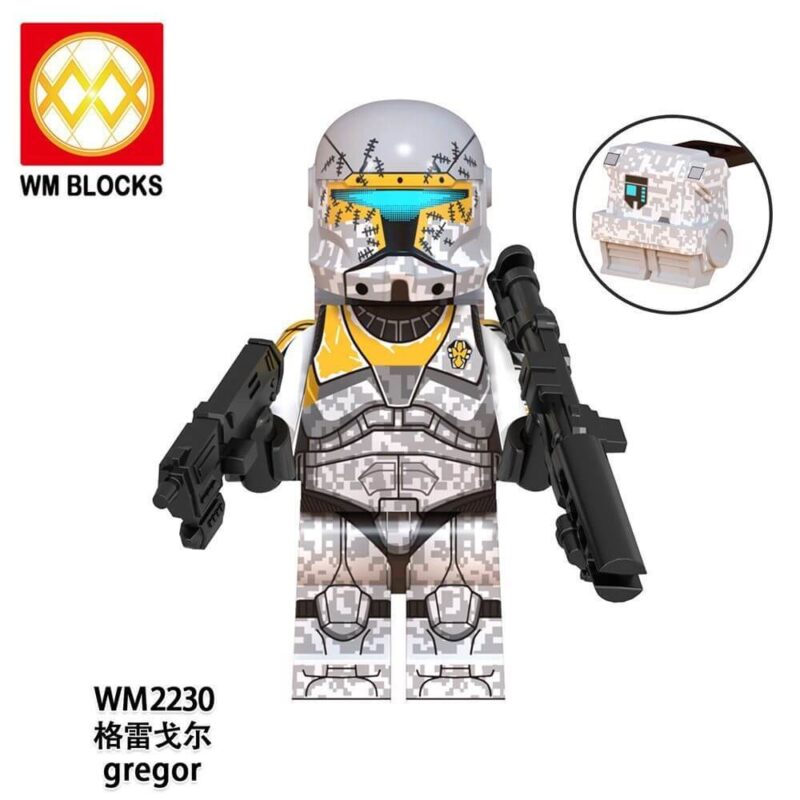 Star Wars Gregor Waka Minifigures Fit Lego WM2230