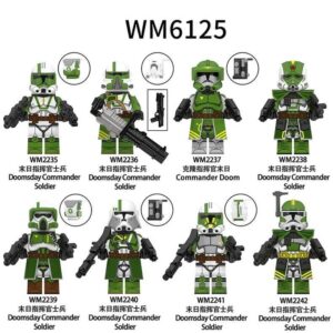 Star Wars Minifigures Fit Lego Doomsday Commander Soldier Minifigures WM6125