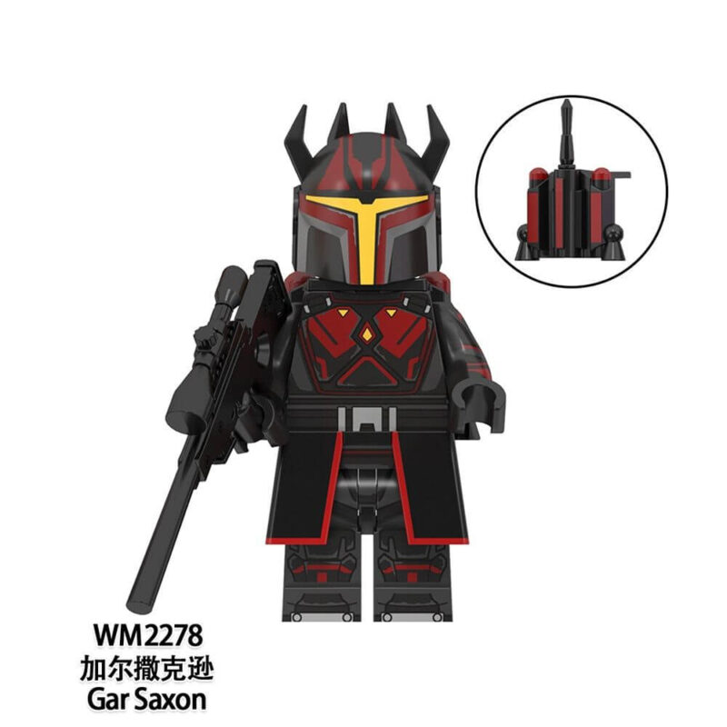 Star Wars Minifigures Compatible LEGO Darth Vader Gar Saxon Minifigures WM2278