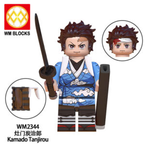 Demon Slayer kamado Tanjirou Kokushibo Douma Minifigures WM2344