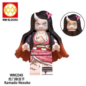 Demon Slayer kamado Tanjirou Kokushibo Douma Minifigures WM2345