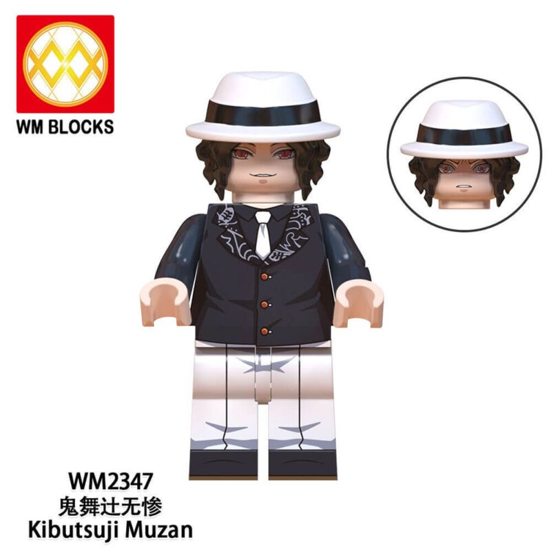Demon Slayer kamado Tanjirou Kokushibo Douma Minifigures WM2347