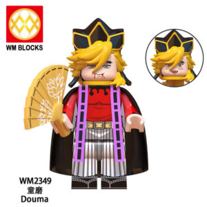Demon Slayer kamado Tanjirou Kokushibo Douma Minifigures WM2349