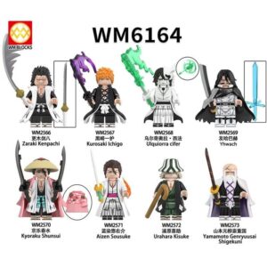 BLEACH Minifigures Kurosaki lchigo WM6164 BLEACH WM BLOCKS Compatible LEGO