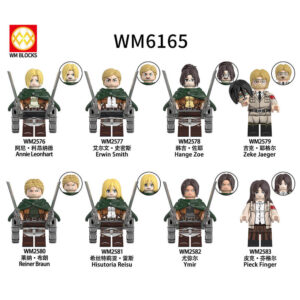 Attack on Titan Minifigures Fit Lego Ani Leonard Minifigures WM6165