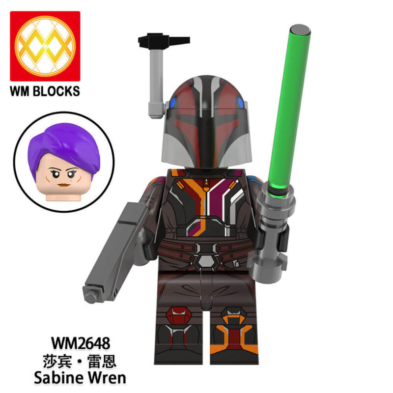 Star Wars Minifigures Fit Lego Guards Thrawn Ahsoka Minifigures WM2648