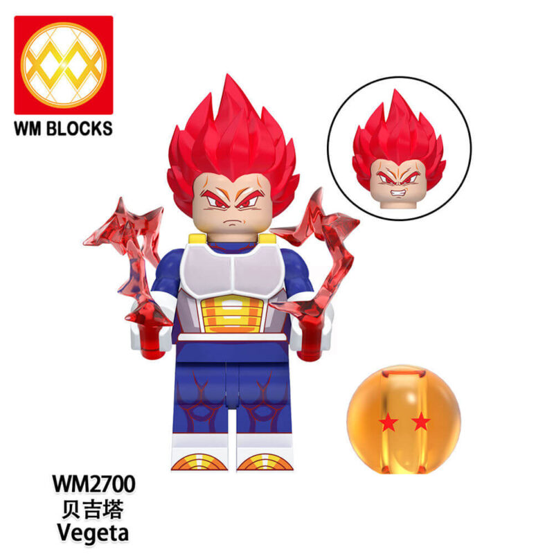 Dragon Ball Son Goku Kefla Minifigures WM2700