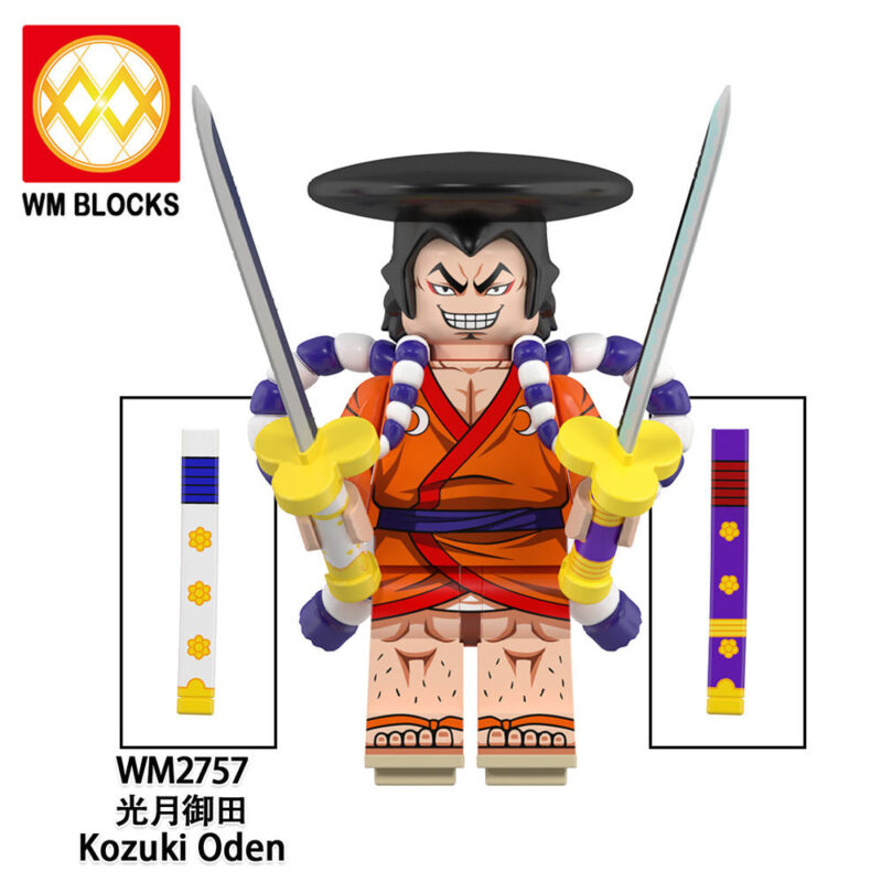 One Piece Enel Kaidou Kozuki Oden Minifigures WM2757