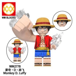 One Piece Luffy Chopper Robin Minifigures WM2778