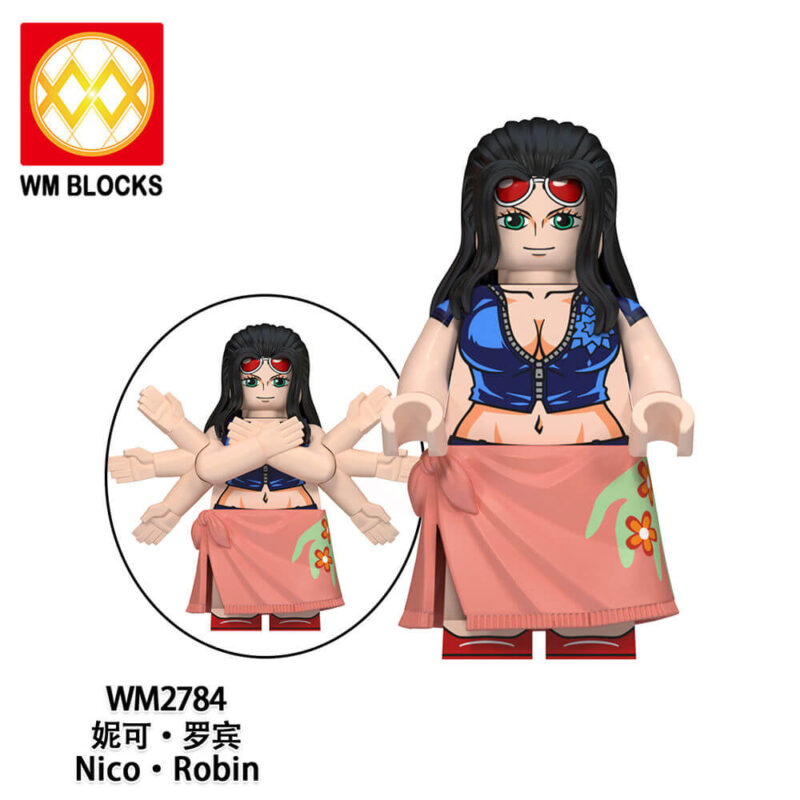 One Piece Luffy Chopper Robin Minifigures WM2784