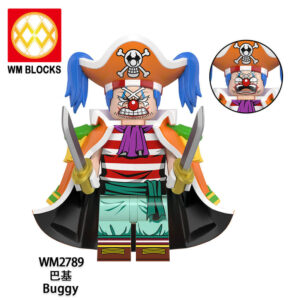 One Piece FrankyJinbe Buggy Minifigures WM2789
