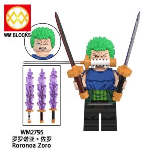 One Piece luffyChopper Zoro Minifigures WM2795