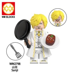 One Piece luffyChopper Zoro Minifigures WM2798