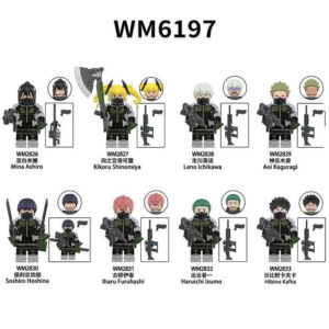 Monster No.8 Hibino Kafka Minifigures WM6197 - WM BLOCKS Compatible LEGO