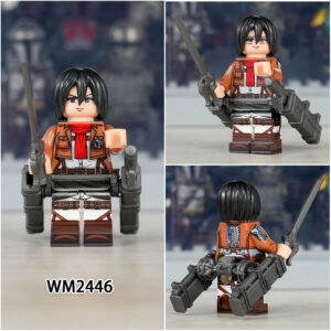 Attack on Titan Levi Mikasa Eren Minifigures WM2446