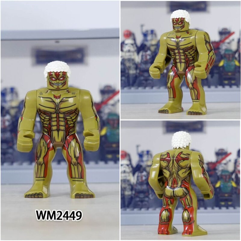 Attack on Titan Levi Mikasa Eren Minifigures WM2449