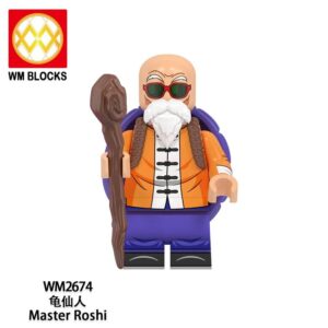 Dragon Ball Turtle Master Black Goku Minifigures WM2674