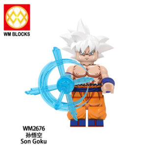Dragon Ball Turtle Master Black Goku Minifigures WM2676