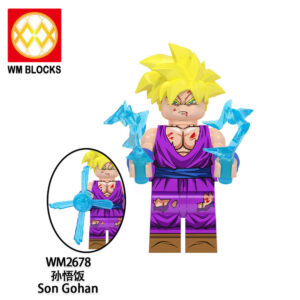 Dragon Ball Turtle Master Black Goku Minifigures WM2678