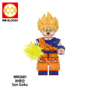Dragon Ball Turtle Master Black Goku Minifigures WM2681