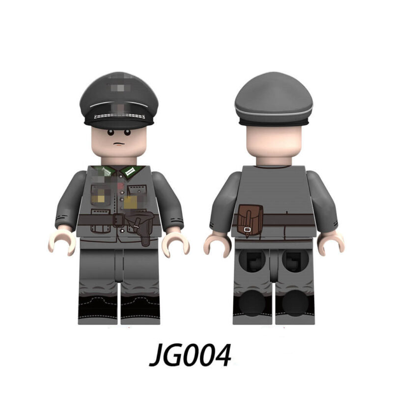 JG004 WW II German Minifigure - Military Minifigs WW II, Fits LEGO