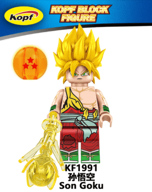 Dragon Ball Krillin Android 18 Minifigures KF1991
