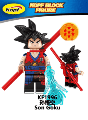 Dragon Ball Krillin Android 18 Minifigures KF1996