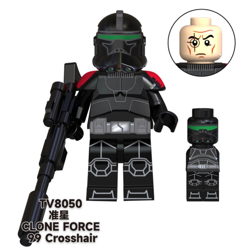 Star Wars Minifigures Kamino Security Commander TV8050 Fit Lego