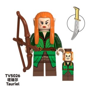 Lord of the Rings Aragon Elrond Minifigures TV5026 Fit Lego