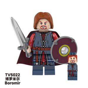 Lord of the Rings Aragon Elrond Minifigures TV5022 Fit Lego