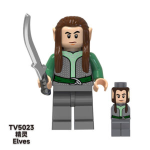 Lord of the Rings Aragon Elrond Minifigures TV5023 Compatible LEGO