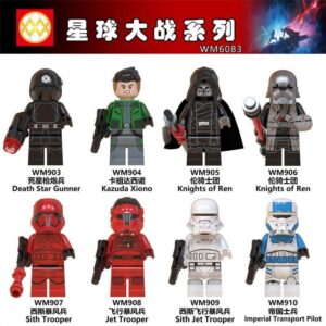 Star Wars Sith Trooper Minifigures WM6083 STAR WARS Minfigs WM BLOCKS Compatible LEGO
