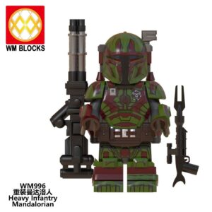 Star Wars The Mandalorian Reloaded Minifigures WM996 STAR WARS Minfigs WM BLOCKS Fit Lego